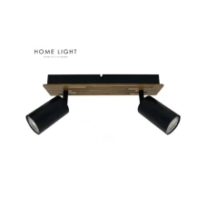 BBLINK TALIA 66 SPOT LAMPA 2*GU10 CRNA/DRVO