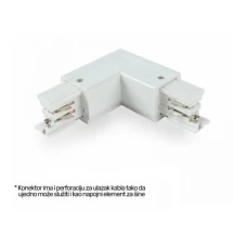 BBLINK Trofazni L konektor levi beli WSO-28B