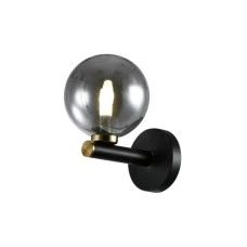 BBLINK Zidna lampa 1xG9 Crna, bakar