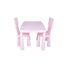 BBO BBO SET DECIJI STO I STOLICE - ROZE