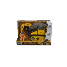 BEST LUCK GRAĐEVINSKO VOZILO I FIGURA RASKLOPIVI SET-BE11223B