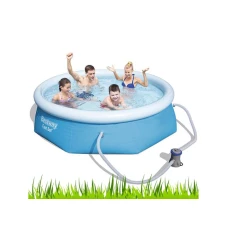 BESTWAY Fast Set sa pumpom 305x76cm bazen za dvorište 57270 BESTWAY Fast Set sa pumpom 305x76cm bazen za dvorište 57270