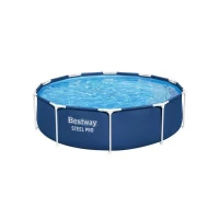 BESTWAY Steel Pro Frame Pool bazen sa metalnim ramom 305×76cm set sa pumpom (56679) BESTWAY Steel Pro Frame Pool bazen sa metalnim ramom 305×76cm set sa pumpom (56679)