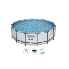 BESTWAY Steel Pro Max 488x122cm bazen za dvorište 5612Z BESTWAY Steel Pro Max 488x122cm bazen za dvorište 5612Z