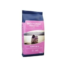 BIO FORM Hrana za štence Premium Dog Puppy, 15 kg, 28/14