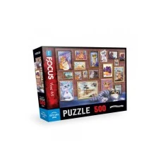 Blue Focus Puzzle 500 delova Simpatične mace