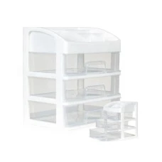 Bolzz ORGANIZER ZA KOZMETIKU SA FIOKAMA I PREGRADAMA