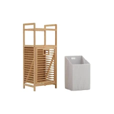 Bolzz POLICA - KORPA ZA ODLAGANJE VEŠA BAMB 9 Bolzz POLICA - KORPA ZA ODLAGANJE VEŠA BAMB 9
