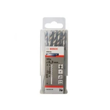 BOSCH Burgija za metal HSS-G, DIN 338 6,3 x 63 x 101 mm pakovanje od 10 komada