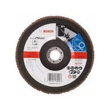 BOSCH Lamelni brusni disk X571, Best for Metal Prečnik 180 mm; granulacija 40, kolenasti - 2608606737