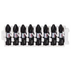 BOSCH Pakovanje Impact Control nastavaka za odvrtače, 8-delno, 8xPZ2 2608522325 BOSCH Pakovanje Impact Control nastavaka za odvrtače, 8-delno, 8xPZ2 2608522325