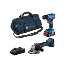 BOSCH plavi alat Set alata 18V GSR+GWS+2x4.0Ah+GAL+Mtorba BOSCH plavi alat Set alata 18V GSR+GWS+2x4.0Ah+GAL+Mtorba