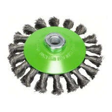 BOSCH Pletena pljosnata četka 115, nerđajuća 2608622109, 115 mm, 0,35 mm, M14 BOSCH Pletena pljosnata četka 115, nerđajuća 2608622109, 115 mm, 0,35 mm, M14