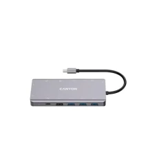 CANYON Hub DS-12 13in1 4k USB-C Dark Grey CANYON Hub DS-12 13in1 4k USB-C Dark Grey