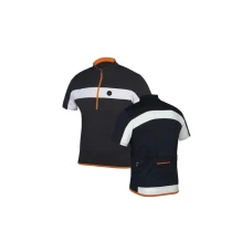 CAPRIOLO BICIKLISTIČKA MAJICA BLACK/ORANGE vel XL 282810-BX