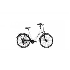 CAPRIOLO E-CITY LADY 28'' E-BIKE belo-crni