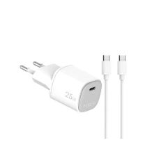 CELLY Kućni punjač od 25W sa USB-C kablom CELLY Kućni punjač od 25W sa USB-C kablom