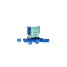 Chessex Kockice Chessex - Gemini - Luminary - Blue-Blue & Light Blue - Dice Block 12mm (36)