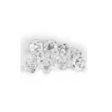 Chessex Kockice - Translucent - Clear & White (10) Chessex Kockice - Translucent - Clear & White (10)