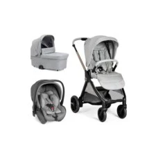 CHICCO Kolica za bebe 3u1 Trio Sistem Bellagio, Siva