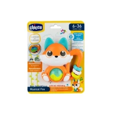 CHICCO Svetleća zvečka sa likom lisice CHICCO Svetleća zvečka sa likom lisice