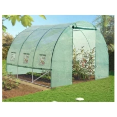 CHOMIK BAŠTENSKI PLASTENIK 3-SEGMENTNI 3 X 2 X 2 M ZELENI SA OPCIJOM DODATNE VENTILACIJE 3910
