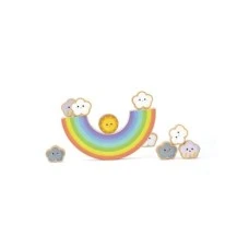 CLASSIC WORLD Drveni set Igra balansa Duga