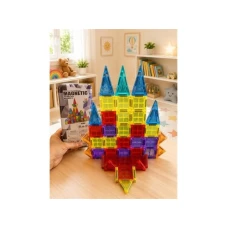CLASSIC WORLD Magnetni konstruktor Travel Smart Fun 56 delova ST0840650X Magnetne kocke CLASSIC WORLD Magnetni konstruktor Travel Smart Fun 56 delova ST0840650X Magnetne kocke