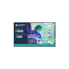 CleverTouch Cleverlive 65” CL Pro Series XTR 24/7 Commercial Display