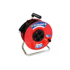 COMMEL Kabl sa motalicom na metal bubnju 280mm monofazni 40m H05VV-F 3G2,5 C0911 COMMEL Kabl sa motalicom na metal bubnju 280mm monofazni 40m H05VV-F 3G2,5 C0911