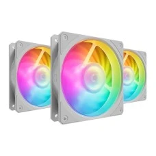 COOLER MASTER Mobius 120P ARGB White 3-pack kit ventilator MFZ-M2DW-243P2-R1