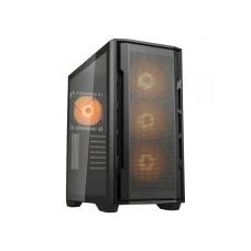 COUGAR Uniface RGB Black Midi Tower Mesh Front Panel 4 x 120mm ARGB CGR-5C78B-RGB