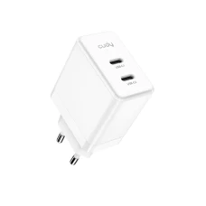 CUDY Cudy CH40_EU Brzi punjac za telefone,laptopove I tablete PD+PPS+QC, 2× USB-C , 40W CUDY Cudy CH40_EU Brzi punjac za telefone,laptopove I tablete PD+PPS+QC, 2× USB-C , 40W