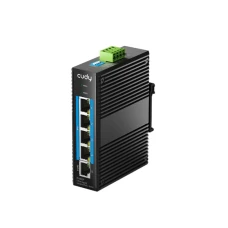 CUDY IG1005P 5-Port Gigabit Industrial PoE+ Switch 10/100/1000Mbps