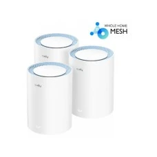 CUDY M1200 3-pack AC1200 Dual Band 2.4+5Ghz Wi-Fi Mesh System, 2x Antena , MIMO, TR069, OpenWRT.