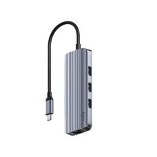 CUDY UH606 6-In-1 USB-C Hub with Gigabit Ethernet Port CUDY UH606 6-In-1 USB-C Hub with Gigabit Ethernet Port