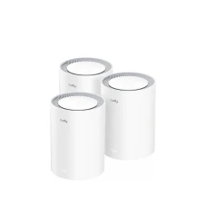 CUDY Whole Home Wi-Fi 6 Mesh System 2.5G Solution M3000 AX3000 Dual Band(3-Pack)