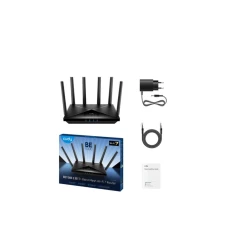CUDY Wireless Mesh Router WR11000/BE11000 2.5G Tri-band Wi-Fi 7/6GHz+5GHz+2.4GHz/1xWAN + 3XLAN/