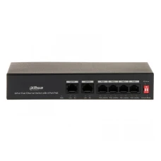 DAHUA PFS3006-4ET-36 6-Port Fast Ethernet Switch with 4-Port PoE DAHUA PFS3006-4ET-36 6-Port Fast Ethernet Switch with 4-Port PoE