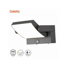 DAWN S007 LED Zidna svetiljka sa senzorom pokreta Siva DAWN S007 LED Zidna svetiljka sa senzorom pokreta Siva