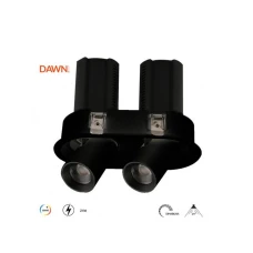 DAWN TTV324 24W LED svetiljka crna
