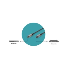 DIGITUS Optički audio kabl toslink 1mcrni