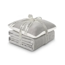 DORMEO Warm Hug Set Grey 130x190 cm