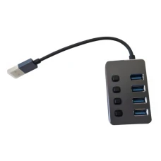 E-GREEN USB 3.0 - HUB Superbrzi 4port USB 3.0 sa prekidacima OST07460