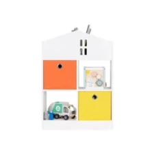 ECO TOYS Drvena dečija polica organizer 03A ECO TOYS Drvena dečija polica organizer 03A