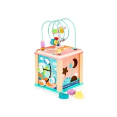 ECO TOYS Drvena edukativna kocka-MS ECO TOYS Drvena edukativna kocka-MS