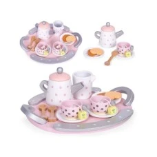 ECO TOYS Drveni set za čaj 15 komada ECO TOYS Drveni set za čaj 15 komada