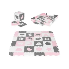 ECO TOYS Podloga za igru sa ogradicom dry pool 36 elemenata ECO TOYS Podloga za igru sa ogradicom dry pool 36 elemenata