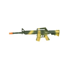 Eddy Toys Plastična automatska puška zelena za igru, 46 cm Eddy Toys Plastična automatska puška zelena za igru, 46 cm
