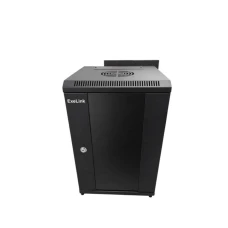 ExeLink Rek zidni orman 19in, 600x450x18U,crna, SPCC celik ExeLink Rek zidni orman 19in, 600x450x18U,crna, SPCC celik